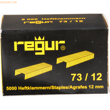 Regur Heftklammern Regur 73/12 VE=5000 Stück von Regur