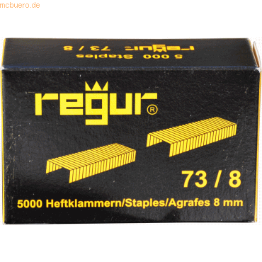 Regur Heftklammern Regur 73/8 VE=5000 Stück von Regur