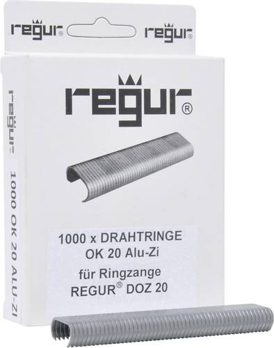 Regur OK 20 Drahtringe Alu-Zink 1000 St. 60715 Abmessungen (L x B x H) 10 x 90 x 23mm von Regur