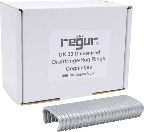 Regur OK 33 Ösenklammern galvanisiert 450 St. 60721 Abmessungen (L x B) 35mm x 95mm von Regur