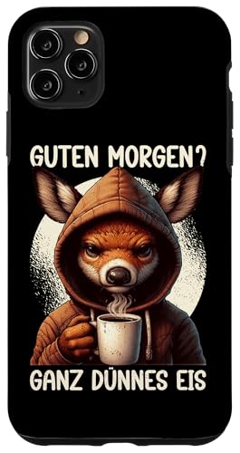 Guten Morgen Ganz Dünnes Eis Reh Schlafmützen Hülle für iPhone 11 Pro Max Guten Morgen Ganz Dünnes Eis Reh Schlafmützen Hülle für iPhone 11 Pro Max von Reh Sarkastisch Langschläfer Lustige Sprüche
