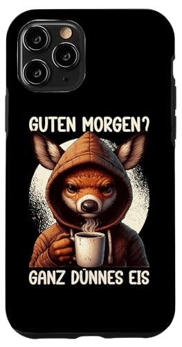 Guten Morgen Ganz Dünnes Eis Reh Schlafmützen Hülle für iPhone 11 Pro Guten Morgen Ganz Dünnes Eis Reh Schlafmützen Hülle für iPhone 11 Pro von Reh Sarkastisch Langschläfer Lustige Sprüche
