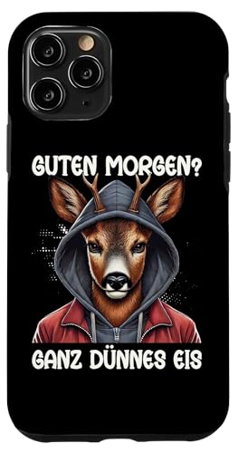 Guten Morgen Ganz Dünnes Eis Reh Schlafmützen Hülle für iPhone 11 Pro Guten Morgen Ganz Dünnes Eis Reh Schlafmützen Hülle für iPhone 11 Pro von Reh Sarkastisch Langschläfer Lustige Sprüche