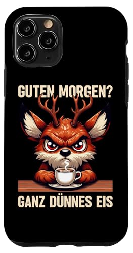 Guten Morgen Ganz Dünnes Eis Reh Schlafmützen Hülle für iPhone 11 Pro Guten Morgen Ganz Dünnes Eis Reh Schlafmützen Hülle für iPhone 11 Pro von Reh Sarkastisch Langschläfer Lustige Sprüche