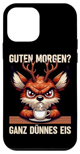 Guten Morgen Ganz Dünnes Eis Reh Schlafmützen Hülle für iPhone 12 mini von Reh Sarkastisch Langschläfer Lustige Sprüche