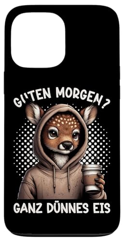 Guten Morgen Ganz Dünnes Eis Reh Schlafmützen Hülle für iPhone 13 Pro Max Guten Morgen Ganz Dünnes Eis Reh Schlafmützen Hülle für iPhone 13 Pro Max von Reh Sarkastisch Langschläfer Lustige Sprüche