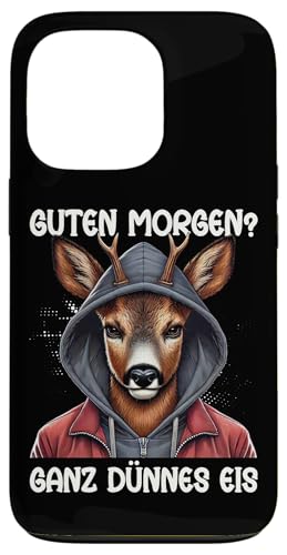 Guten Morgen Ganz Dünnes Eis Reh Schlafmützen Hülle für iPhone 13 Pro Guten Morgen Ganz Dünnes Eis Reh Schlafmützen Hülle für iPhone 13 Pro von Reh Sarkastisch Langschläfer Lustige Sprüche