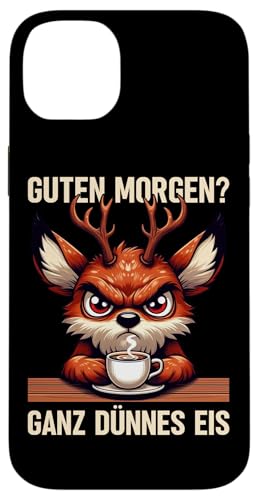 Guten Morgen Ganz Dünnes Eis Reh Schlafmützen Hülle für iPhone 14 Plus Guten Morgen Ganz Dünnes Eis Reh Schlafmützen Hülle für iPhone 14 Plus von Reh Sarkastisch Langschläfer Lustige Sprüche