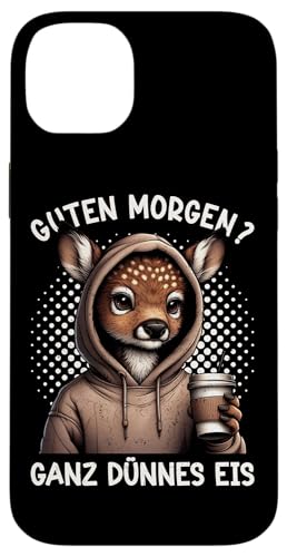 Guten Morgen Ganz Dünnes Eis Reh Schlafmützen Hülle für iPhone 14 Plus Guten Morgen Ganz Dünnes Eis Reh Schlafmützen Hülle für iPhone 14 Plus von Reh Sarkastisch Langschläfer Lustige Sprüche