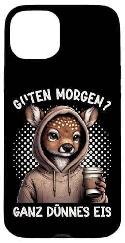 Guten Morgen Ganz Dünnes Eis Reh Schlafmützen Hülle für iPhone 15 Plus Guten Morgen Ganz Dünnes Eis Reh Schlafmützen Hülle für iPhone 15 Plus von Reh Sarkastisch Langschläfer Lustige Sprüche