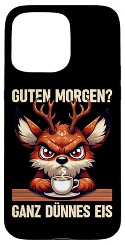 Guten Morgen Ganz Dünnes Eis Reh Schlafmützen Hülle für iPhone 15 Pro Max Guten Morgen Ganz Dünnes Eis Reh Schlafmützen Hülle für iPhone 15 Pro Max von Reh Sarkastisch Langschläfer Lustige Sprüche