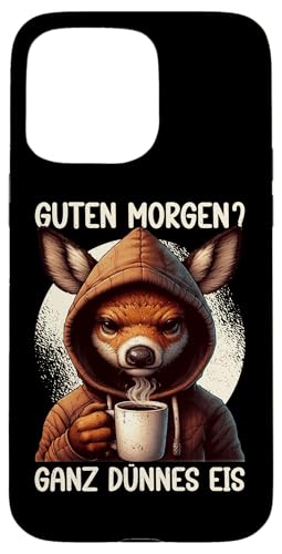 Guten Morgen Ganz Dünnes Eis Reh Schlafmützen Hülle für iPhone 15 Pro Max Guten Morgen Ganz Dünnes Eis Reh Schlafmützen Hülle für iPhone 15 Pro Max von Reh Sarkastisch Langschläfer Lustige Sprüche