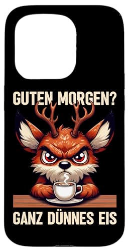 Guten Morgen Ganz Dünnes Eis Reh Schlafmützen Hülle für iPhone 15 Pro Guten Morgen Ganz Dünnes Eis Reh Schlafmützen Hülle für iPhone 15 Pro von Reh Sarkastisch Langschläfer Lustige Sprüche