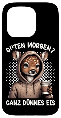 Guten Morgen Ganz Dünnes Eis Reh Schlafmützen Hülle für iPhone 15 Pro Guten Morgen Ganz Dünnes Eis Reh Schlafmützen Hülle für iPhone 15 Pro von Reh Sarkastisch Langschläfer Lustige Sprüche