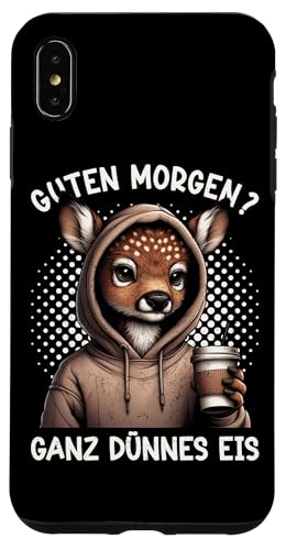 Guten Morgen Ganz Dünnes Eis Reh Schlafmützen Hülle für iPhone XS Max Guten Morgen Ganz Dünnes Eis Reh Schlafmützen Hülle für iPhone XS Max von Reh Sarkastisch Langschläfer Lustige Sprüche