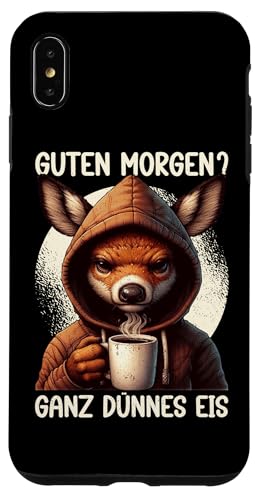 Guten Morgen Ganz Dünnes Eis Reh Schlafmützen Hülle für iPhone XS Max Guten Morgen Ganz Dünnes Eis Reh Schlafmützen Hülle für iPhone XS Max von Reh Sarkastisch Langschläfer Lustige Sprüche