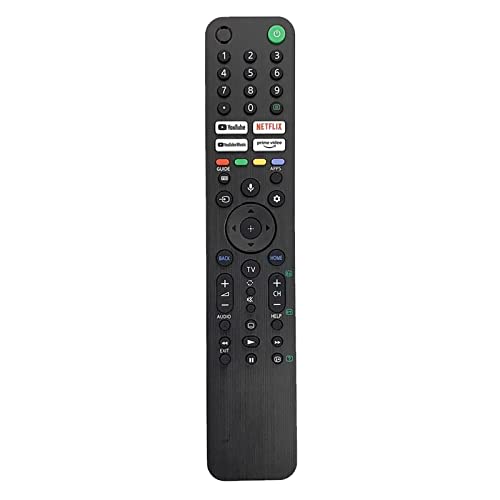 Rehomy Sprachfernbedienung, RMF-TX520P Ersatz Fernbedienung für Sony Smart TV KD-43X85J KD-55X80J XR-55A80J XR-65A80J XR-50X90J von Rehomy