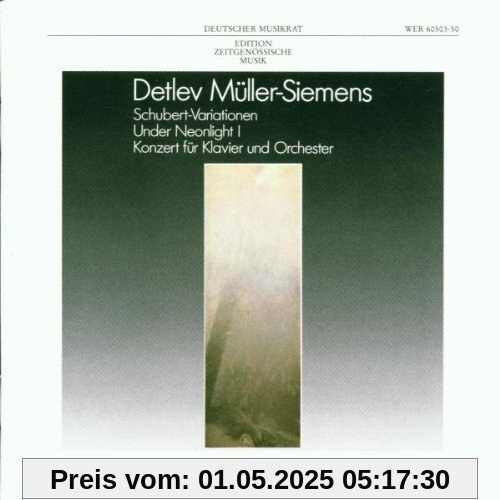 Deutscher Musikrat: Edition Zeitgenössische Musik - Detlev Müller-Siemens von Reichert