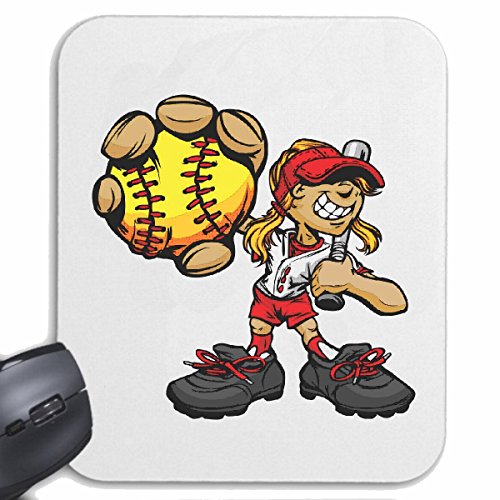 Mousepad (Mauspad) Baseball BASEBALLSCHLÄGER BASEBALLSPIELER Baseballcap Baseballschuhe Baseball BASEBALLSCHLÄGER BASEBALLSPIELER Baseballshirt Baseball Team für ihren Laptop, Notebook oder von Reifen-Markt