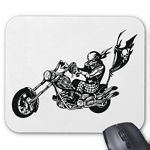 Mousepad (Mauspad) Biker Motorrad Chopper Rocker Route 66 Harley für ihren Laptop, Notebook oder Internet PC .. von Reifen-Markt