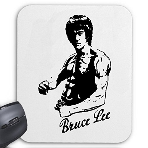Mousepad (Mauspad) Bruce Lee Boxing Boxen Karate Judo Kult Sport für ihren Laptop, Notebook oder Internet PC .. von Reifen-Markt