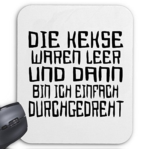 Mousepad (Mauspad) Die Kekse Waren Alle Cookie Lustig Spass Party Kult Retro für ihren Laptop, Notebook oder Internet PC von Reifen-Markt