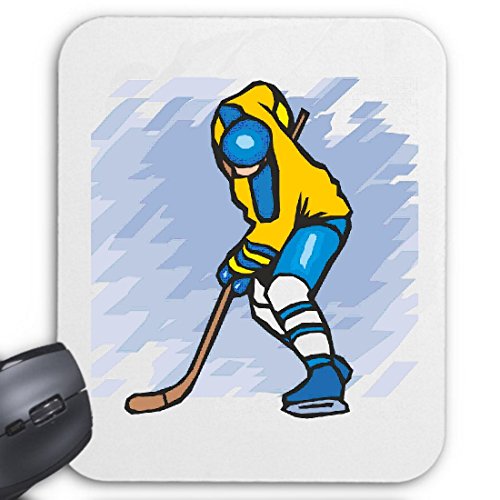 Mousepad (Mauspad) Eishockey Wintersport Sport Hobby Freizeit für ihren Laptop, Notebook oder Internet PC .. von Reifen-Markt