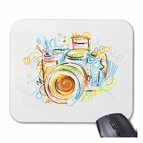 Mousepad (Mauspad) FOTOAPPARAT DIGITALKAMERA Vintage Fotografie FOTOMODELL Retro Kamera FOTOAPPARAT DIGITALKAMERA FOTOGRAF FOTOSTUDIO UNTERWASSERKAMERA SPIEGELREFLEXKAMERA für ihren Laptop, von Reifen-Markt