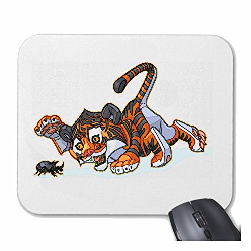 Mousepad Fisch Forellenangeln Rahmen Greten Fischer Meer Angeln Angelsport Angler für Ihren Laptop, Notebook oder PC Internet. (mit Windows, Linux, etc.) in weiß von Reifen-Markt