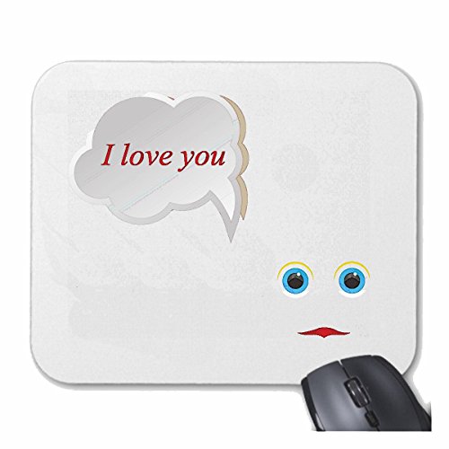 Mousepad "Indiana Smiley mit Kopfbedeckung" Smileys Smilies Android iPhone Emoticons IOS SA Smile Emoticon App "für Ihren Laptop, Notebook oder PC Internet.. (mit Windows, Linux, etc.) in weiß von Reifen-Markt