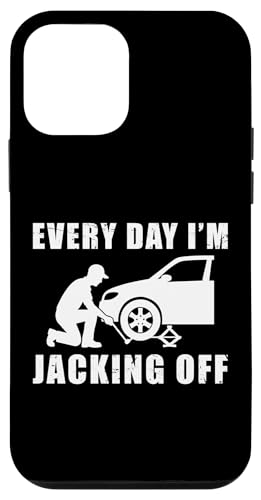 Every Day Im Jacking Off Tire Guy Hülle für iPhone 12 mini Every Day Im Jacking Off Tire Guy Hülle für iPhone 12 mini von Reifenmonteur Reifen Wechseln Reifenmann