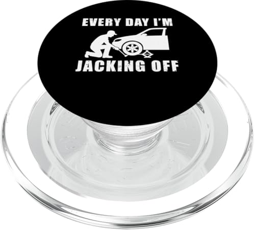 Every Day Im Jacking Off Tire Guy PopSockets PopGrip für MagSafe Every Day Im Jacking Off Tire Guy PopSockets PopGrip für MagSafe von Reifenmonteur Reifen Wechseln Reifenmann