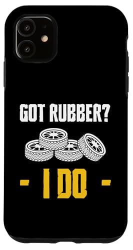 Got Rubber? I Do Tire Guy Changing Tires Hülle für iPhone 11 Got Rubber? I Do Tire Guy Changing Tires Hülle für iPhone 11 von Reifenmonteur Reifen Wechseln Reifenmann