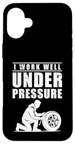 I Work Well Under Pressure Tire Guy Mechanic Hülle für iPhone 16 Plus I Work Well Under Pressure Tire Guy Mechanic Hülle für iPhone 16 Plus von Reifenmonteur Reifen Wechseln Reifenmann