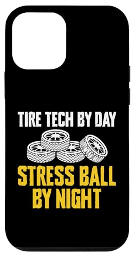 Tire Tech By Day Stress Ball By Night Tire Guy Changing Hülle für iPhone 12 mini Tire Tech By Day Stress Ball By Night Tire Guy Changing Hülle für iPhone 12 mini von Reifenmonteur Reifen Wechseln Reifenmann