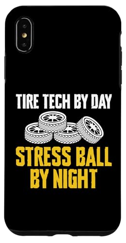 Tire Tech By Day Stress Ball By Night Tire Guy Changing Hülle für iPhone XS Max Tire Tech By Day Stress Ball By Night Tire Guy Changing Hülle für iPhone XS Max von Reifenmonteur Reifen Wechseln Reifenmann