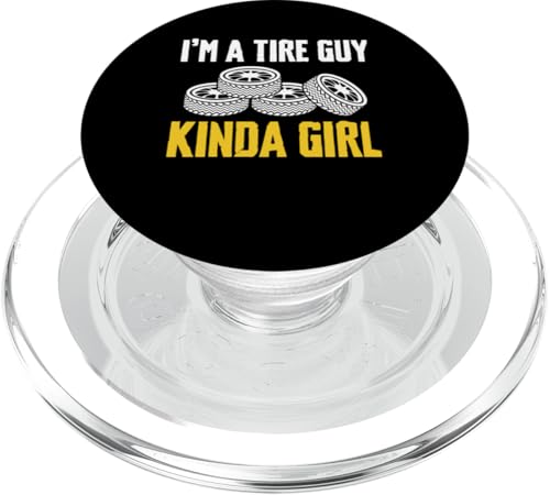 Im A Tire Guy Kinda Girl Wheel Rims Change Mechanic PopSockets PopGrip für MagSafe Im A Tire Guy Kinda Girl Wheel Rims Change Mechanic PopSockets PopGrip für MagSafe von Reifenmonteur Reifenmann Reifen Wechseln