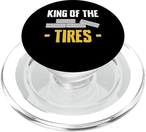 King Of The Tire Guy Wheel Rims Change Mechanic PopSockets PopGrip für MagSafe King Of The Tire Guy Wheel Rims Change Mechanic PopSockets PopGrip für MagSafe von Reifenmonteur Reifenmann Reifen Wechseln