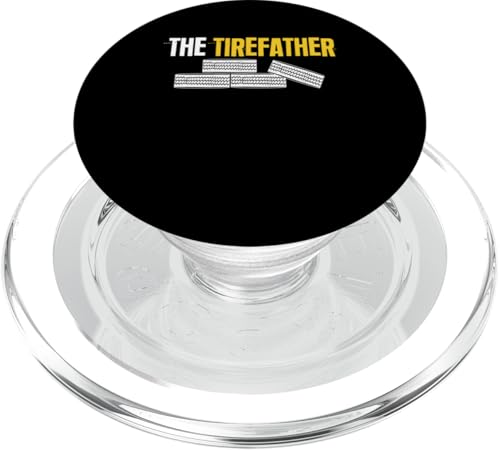 The TireFahter Tire Guy Wheel Change Dad Fathers Day PopSockets PopGrip für MagSafe von Reifenmonteur Reifenmann Reifen Wechseln