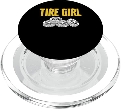 Tire Girl Wheel Rims Change Mechanic PopSockets PopGrip für MagSafe Tire Girl Wheel Rims Change Mechanic PopSockets PopGrip für MagSafe von Reifenmonteur Reifenmann Reifen Wechseln