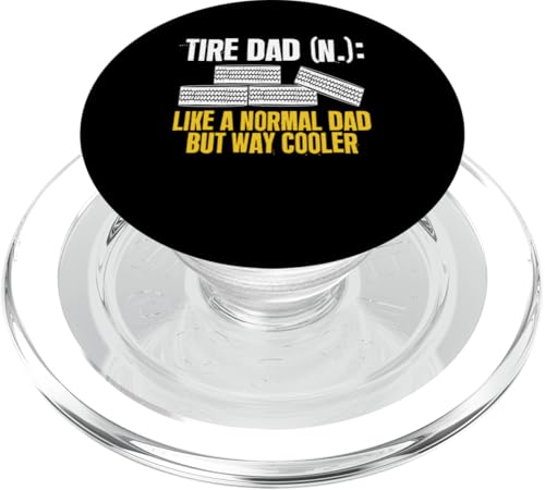 Tires Dad Definition Wheel Rims Change Fathers Day PopSockets PopGrip für MagSafe von Reifenmonteur Reifenmann Reifen Wechseln