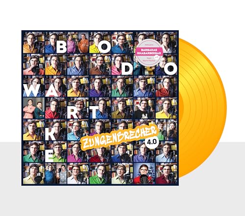 Zungenbrecher 4.0 Ltd. Orangenes Vinyl [Vinyl LP] von Reimkultur (Tonpool)