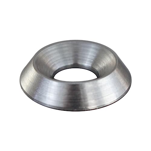 Vollmetallrosetten für Senkkopfschrauben Ø 12mm Edelstahl V2A 10 Stk. von Reinartz