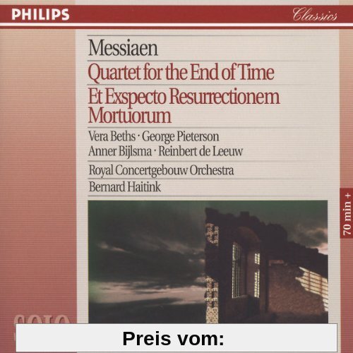 Quartet for the End of Time/Et Exspecto Resurrectionem von Reinbert de Leeuw