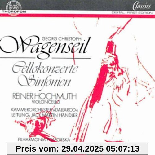 Wagenseil,G.Ch.:Cellokonzerte von Reiner Hochmuth