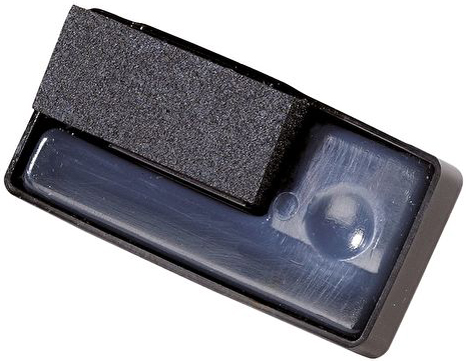 REINER Ersatzstempelkissen COLORBOX, Größe 1, schwarz von Reiner