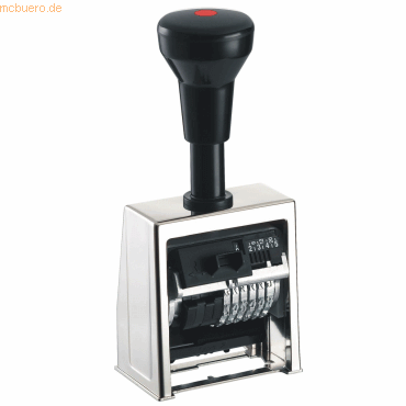 Reiner Paginierstempel B6 5.5 6-stellig 5.5mm Reiner Paginierstempel B6 5.5 6-stellig 5.5mm von Reiner