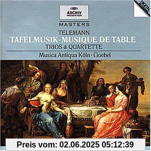 Archiv Masters - Telemann (Tafelmusik) von Reinhard Goebel