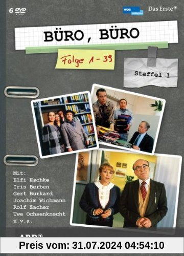 Büro, Büro - Staffel 1 (6 DVDs) von Reinhard Schwabenitzky