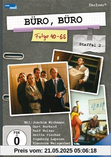 Büro, Büro - Staffel 2, Folgen: 40 - 65 (4 DVDs) von Reinhardt Schwabenitzky